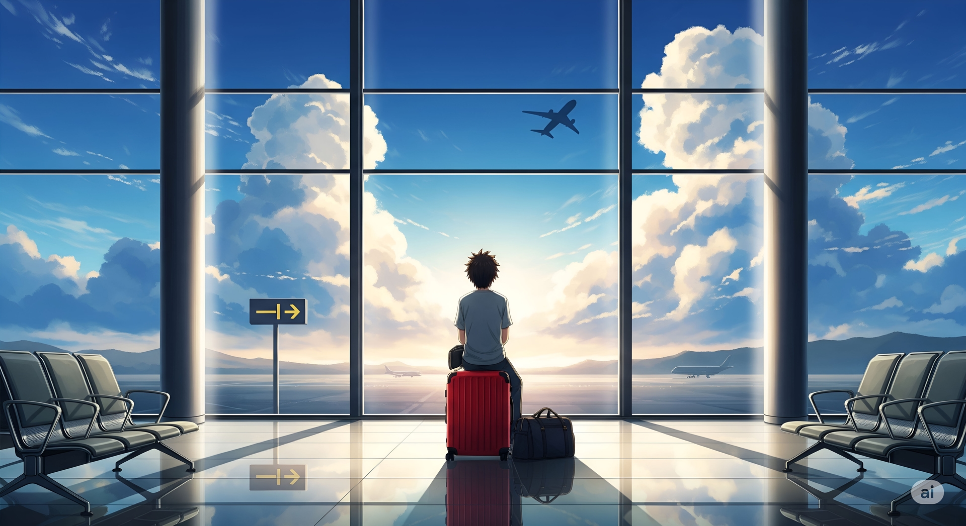 Waiting at the Airport