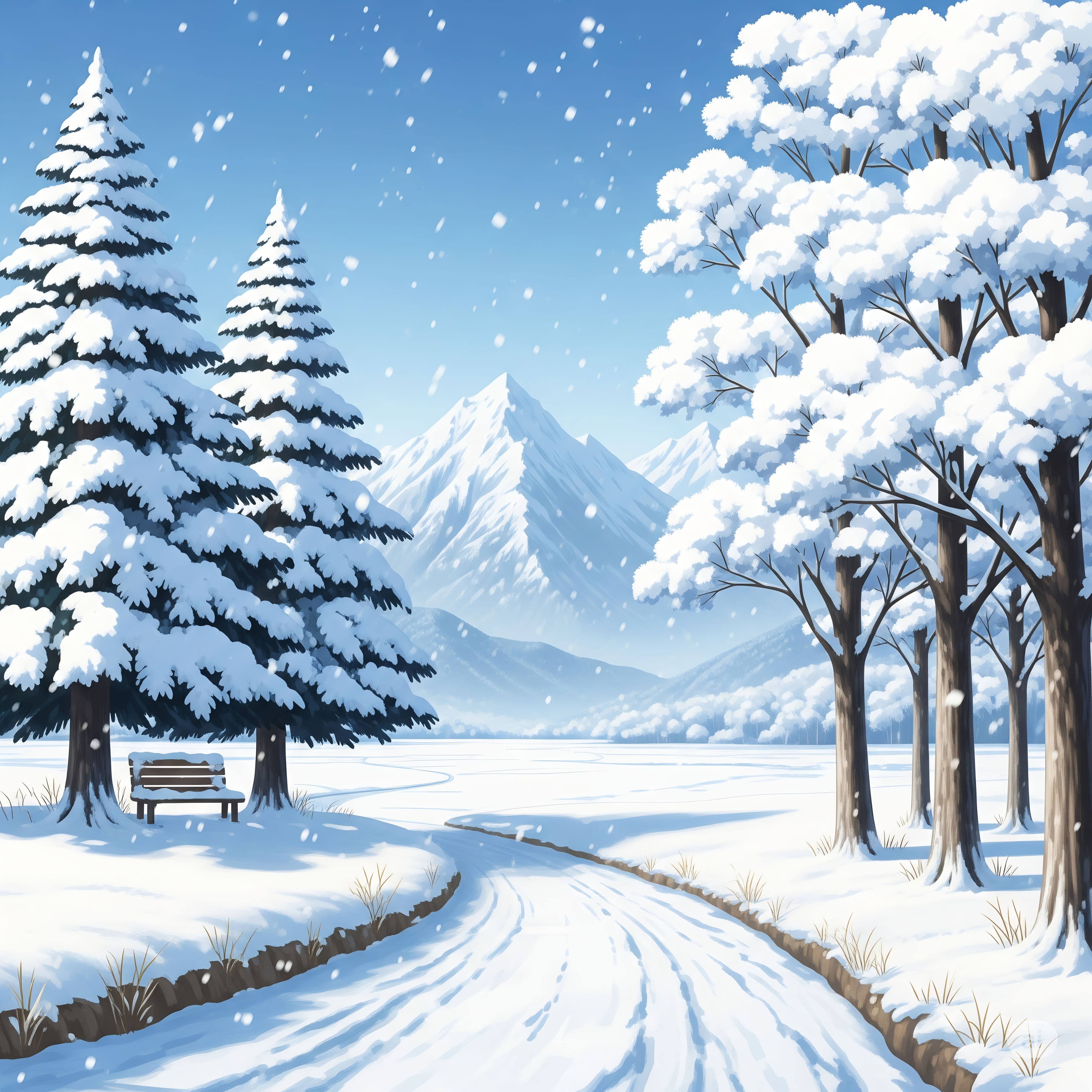 Cherry Blossom Walkway at Sunset