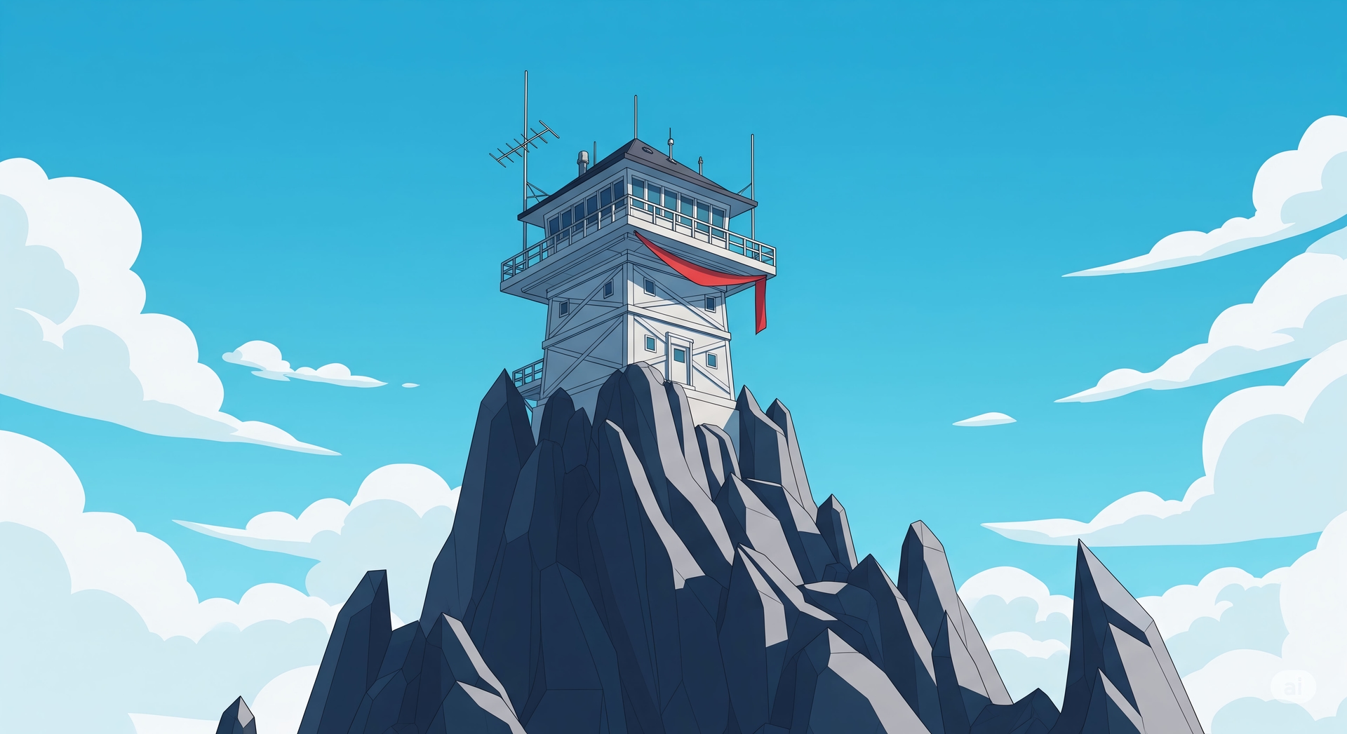 Mountain Fire Lookout Tower